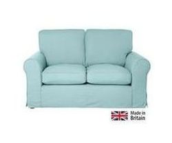 Charlotte Regular Fabric Loose Sofa Cover - Sky Blue